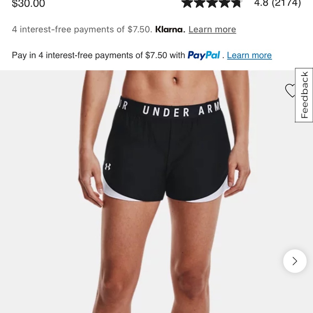 Under Armour Play Up 3.0 Shorts